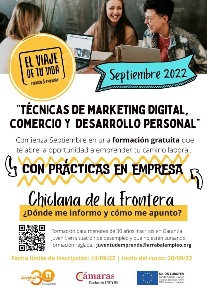 #Chiclana Curso "Técnicas de marketing digital, comercio y desarrollo personal" - 1