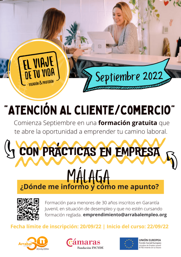 #Málaga "Cursos atención al cliente/comercio" o "Personal polivalente de logística" - 5