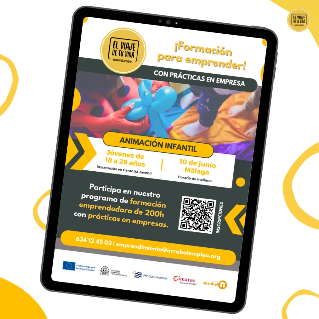 Formación de animación infantil enfocada en emprendimiento en Málaga - 13