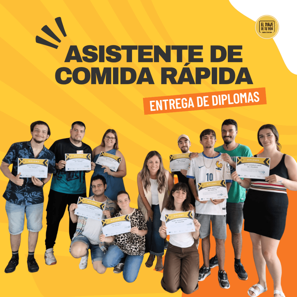 Finaliza el curso de Asistente de Comida Rápida - 1